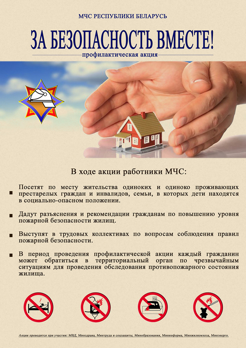 Профилактическая акция «За безопасность вместе»